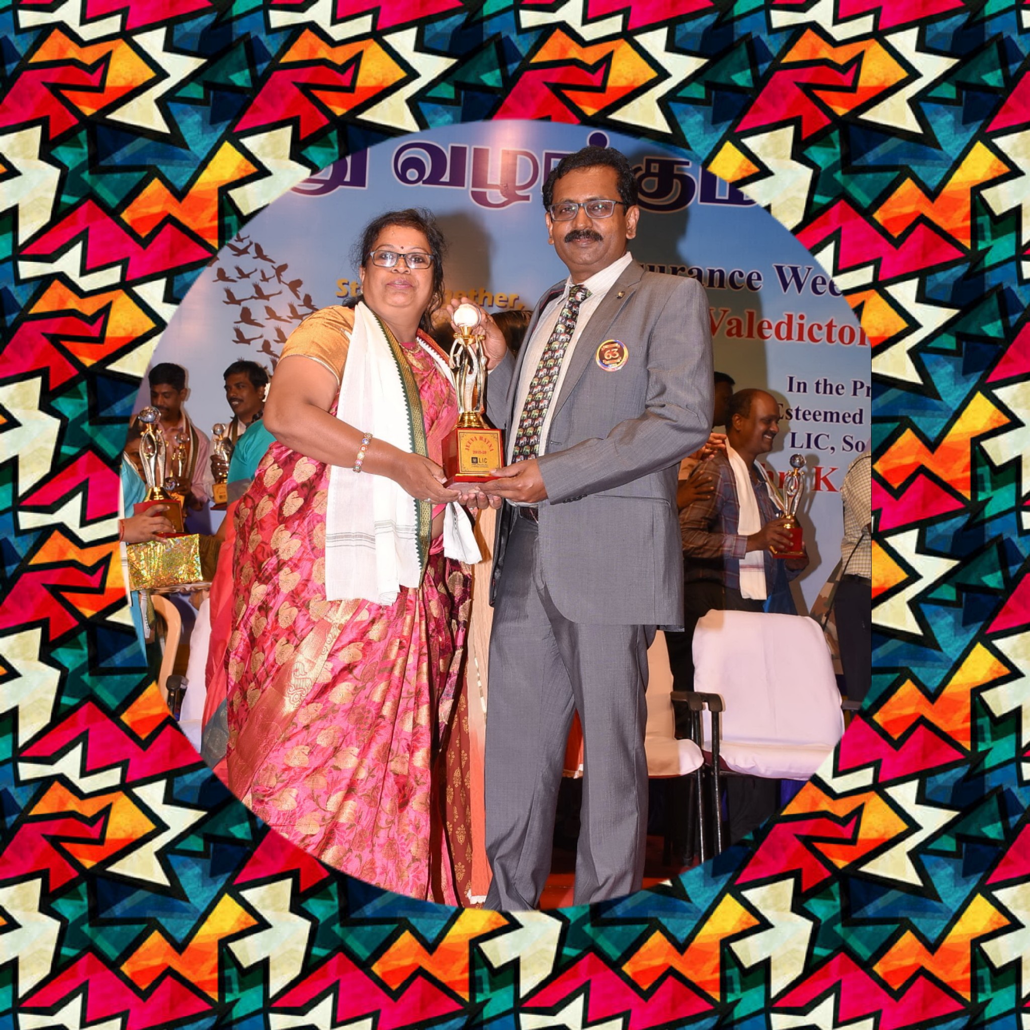 Felicitated For JEEVAN RATNA Award